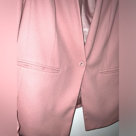 Dusty Rose Blazer | Reitmans Size 14 - Picture 2 of 4